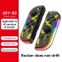 Games Controller Wireless Color Rgb Lighting Game Console Handheld Console with Dual Vibration White