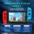 Games Controller Wireless Color Rgb Lighting Game Console Handheld Console with Dual Vibration White