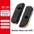 Games Controller Wireless Color Rgb Lighting Game Console Handheld Console with Dual Vibration White