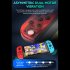 Games Controller Wireless Color Rgb Lighting Game Console Handheld Console with Dual Vibration Black