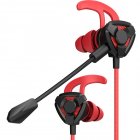 Gaming Earphone For Pubg PS4 CSGO Casque Games Headset 7.1 With Mic Volume Control PC Gamer Earphones G9 red