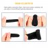 Gaming Finger Sleeve Touchscreen Finger Gloves Conductive Fiber Cap Anti Sweat Breathable Touch and Sensitive for Mobile Phone Games  Black