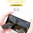 Gaming Finger Sleeve Touchscreen Finger Gloves Conductive Fiber Cap Anti Sweat Breathable Touch and Sensitive for Mobile Phone Games  Black white