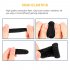 Gaming Finger Sleeve Touchscreen Finger Gloves Conductive Fiber Cap Anti Sweat Breathable Touch and Sensitive for Mobile Phone Games  Black white