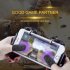 Gaming Finger Sleeve Touchscreen Finger Gloves Conductive Fiber Cap Anti Sweat Breathable Touch and Sensitive for Mobile Phone Games  Black white