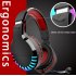 Gaming Headphones M18 3 5MM USB Stereo Earphones Headset with Microphone forLaptop PC Tablet Gamer Colorful glow