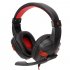 Gaming Headset Deep Bass Stereo Computer Game Headphones with Microphone LED Light  blue light