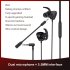 Gaming  Headset With Microphone Pluggable In ear Mobile Phone Computer Wired Headset Black silver