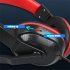 Gaming Headset With Microphone Stereo Sound Soft Earmuff Wired Headphone For Computer Laptops Smartphones black
