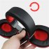 Gaming Headset With Microphone Stereo Sound Soft Earmuff Wired Headphone For Computer Laptops Smartphones black