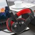 Gaming Headset With Microphone Stereo Sound Soft Earmuff Wired Headphone For Computer Laptops Smartphones black