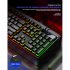 Gaming Keyboard Mechanical Keyboard Luminous Gaming Computer Accessories White mixed light  panel   gap light 