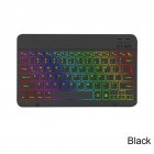 Gaming Keyboard RGB Backlit Compact 78 Keys Portable Wireless Office Keyboard For Laptop PC Computer Gamer black