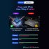 Gaming Keyword Mouse Adapter Plug Play Game Consoles Accessories Keyboard Mouse Converter Compatible For Android IOS System white