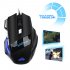 Gaming Mouse 7 Button USB Wired LED Breathing Fire Button 3200 DPI for Laptop PC
