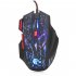 Gaming Mouse Cool Backlit Wired 5500 DPI Mice Ergonomic Design Mouse For Gaming PC Laptop Desktop Notebook black