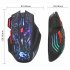 Gaming Mouse Cool Backlit Wired 5500 DPI Mice Ergonomic Design Mouse For Gaming PC Laptop Desktop Notebook black