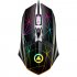 Gaming  Mouse G11 Wired Metal Scroll Wheel 4 button Luminous Mouse For Computer Pc Laptop Gaming White Star version