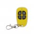 Garage Door Remote Control 433mhz 4 Keys Copy Cloning Electric Gate Remote Controller Duplicator Key Wireless black