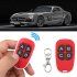 Garage Door Remote Control 433mhz 4 Keys Copy Cloning Electric Gate Remote Controller Duplicator Key Wireless black