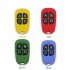 Garage Door Remote Control 433mhz 4 Keys Copy Cloning Electric Gate Remote Controller Duplicator Key Wireless White
