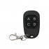 Garage Door Remote Control 433mhz 4 Keys Copy Cloning Electric Gate Remote Controller Duplicator Key Wireless black