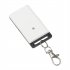 Garage Door Remote Control 433 92mhz Keys Copy Compatible For Nice Flors inti on3ebd Remote Control Rolling Code Black and White