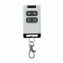 Garage Door Remote Control 433 92mhz Keys Copy Compatible For Nice Flors inti on3ebd Remote Control Rolling Code Black and White