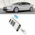 Garage Door Remote Control 433 92mhz Keys Copy Compatible For Nice Flors inti on3ebd Remote Control Rolling Code Black and White
