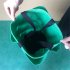 Garden 10pockets Planting  Grow  Bag Strawberry Vertical Flower Herb Pouch Root Breathable Vegetable Round Reusable Pot Planter Grass green