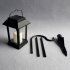 Garden view lamp   15 Lumen   IP44 Rating  600mAh Battery  Candle Effect  Intelligent Light Control  Amorphous Silicon Solar Panel