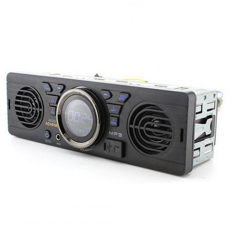 12V Car MP3 Audio Player Bluetooth-compatible Speaker Lossless Music FM Car Radio Card Reader Av252b 