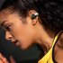 Gd28 Bone Conduction Headphones Bluetooth 5 3 Ear Clip Lightweight Business Sports Earphone black