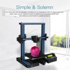 Geeetech A10 DIY 3D Printer Full color touch screen  Wi Fi connection  Auto Leveling  Large Printing Volume