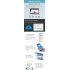 Geeetech A10 DIY 3D Printer Full color touch screen  Wi Fi connection  Auto Leveling  Large Printing Volume