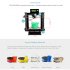 Geeetech Acrylic I3 Pro B DIY 3D Printer features a high printing precision and lets you create large objects out of a wide range of filaments 