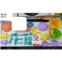 Geefia Funny Beach Sand Toy Tool Set  High Quality PP Made Beach Sand Toy for the Beach  Swimming Pool  Seaside etc 26pcs K184