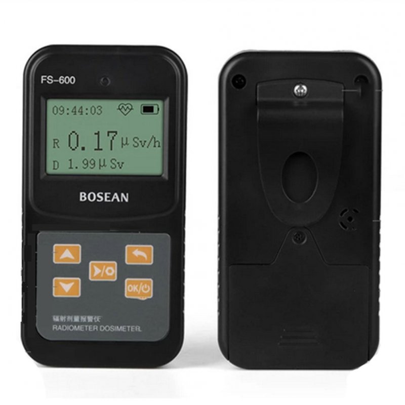 Geiger Counter,Nuclear Meter, Portable Dosimeter Counter with LCD Display,  R