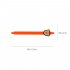 Gel Pen Press Style Cartoon Ballpoint Pen for School Writing Stationery Orange 0 5mm