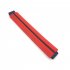 Gen2 Neck Styling Ruler Neckline Shaving Template and Hair Trimming Guide red