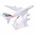 General Wh A380 Emirates Airplane Modeling Toy for Collection Office Ornaments