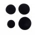 Generic 5 Pairs Replacement Ear Earbud Pad Covers for Headset Earphones 40mm