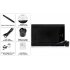 Genuine Huion Branded 580 USB Graphics Drawing Tablet is a great portable input digital sketch pad for editing or drawing on Photoshop 