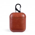 Genuine Leather Anti drop Shockproof Protective Case for Apple AirPod Earphone