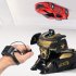 Gesture Induction Remote Control Car Deformation Wall Climbing Watch Remote Control Stunt Car Red