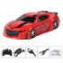 Gesture Induction Remote Control Car Deformation Wall Climbing Watch Remote Control Stunt Car Red