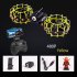 Gesture Remote Control Quadcopter Real time Aerial Mobile Phone Remote Control Tumbling Fixed High Combat Drone Yellow 480P aerial version