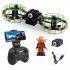 Gesture Remote Control Quadcopter Real time Aerial Mobile Phone Remote Control Tumbling Fixed High Combat Drone Green 480P aerial version