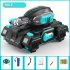 Gesture Sensing Water bomb Rc Car Children Remote Control Tank Toy Off road Four wheel Drive Remote Control Car Blue 1 battery Single RC