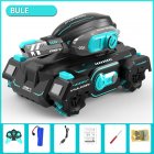 Gesture Sensing Water-bomb Rc Car Children Remote Control Tank Toy Off-road Four-wheel Drive Remote Control Car Blue 1 battery Single RC